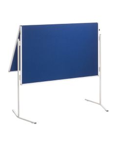 Franken Moderationstafel "X-tra! Line", klappbar, Filz blau 120 x 150 cm