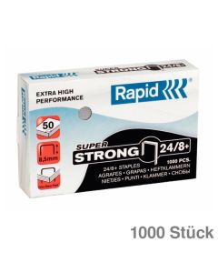 Rapid Heftklammern "Super Strong" 24/8 verzinkt 1.000St.