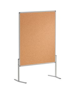 Franken Moderationstafel "Pro", einteilig, Kork braun 120 x 150 cm