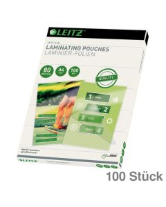 Leitz Laminierfolien "iLAM" A4 glänzend 80 my 100St.