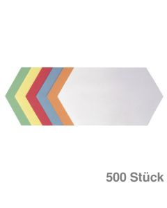 Franken Moderationskarten Königswabe mehrfarbig 16,5 x 29,7 cm 500St.