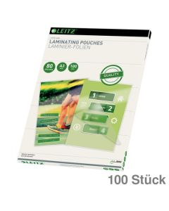 Leitz Laminierfolien "iLAM" A3 glänzend 80 my 100St.