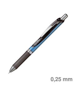 Pentel Gelroller "EnerGel BLN75" schwarz 0,25 mm