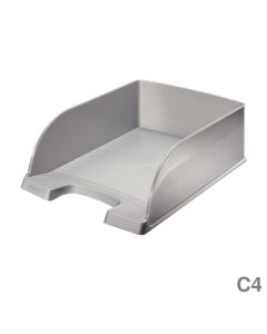 Leitz Briefkorb A4 "Jumbo" silber 255 x 360 x 103 mm