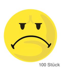 Franken Wertungssymbole negativ gelb Ø9,5cm 100St.