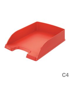 Leitz Briefkorb A4 "Plus" hellrot 255 x 360 x 70 mm