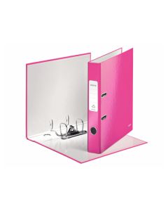Leitz Ordner A4 "WOW" pink-metallic 52 mm