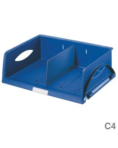 Leitz Briefkorb A4 "Sorty", quer blau 408 x 295 x 127 mm