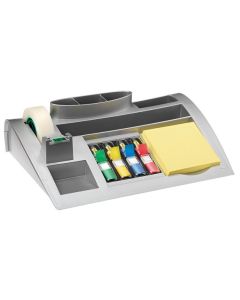 Post-it Schreibtisch-Organizer "C50" silber 256 x 168 x 68 mm