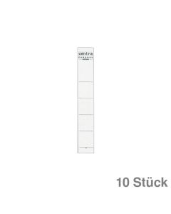 Centra Einsteck-Rückenschilder weiß 30 x 190 mm 10St.