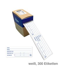 Avery Zweckform Lebensmittel-Etiketten, ablösbar weiß 98 x 40 mm 300Et.